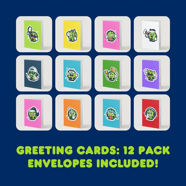 Greeting Cards: 12 Pack