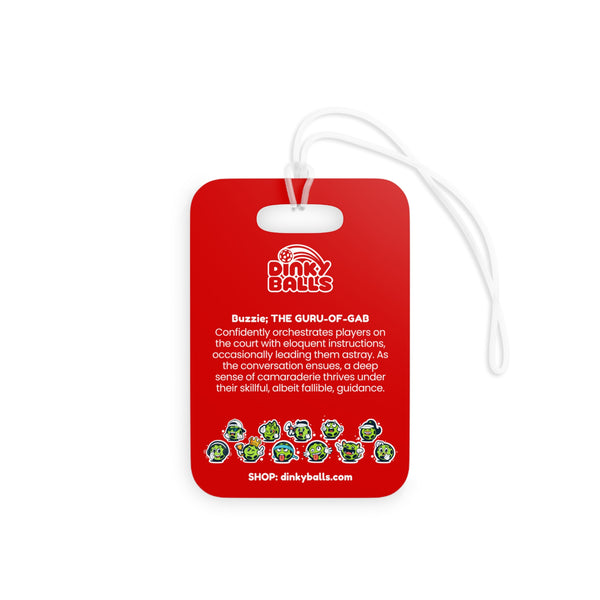 Buzzie: THE GURU-OF-GAB Bag Tag