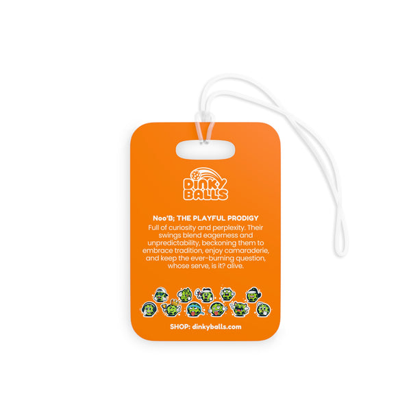 Noo"b" THE PLAYFUL PRODIGY Bag Tag