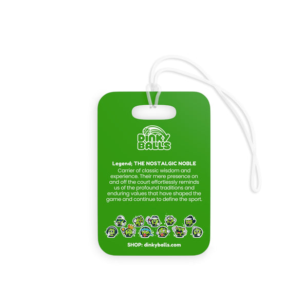 Legend: THE NOSTALGIC NOBLE bag tag