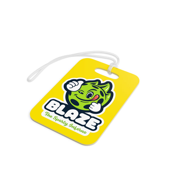 Blaze: THE SPORTY INFERNO bag tag