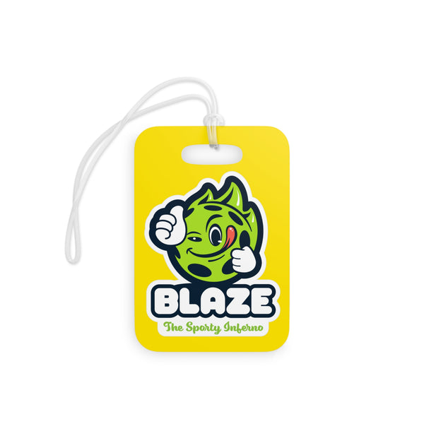 Blaze: THE SPORTY INFERNO bag tag