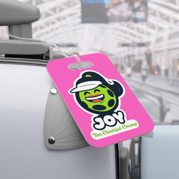 Bag Tag: THE CHEERFUL CHAMP